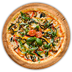 Vegetarian Hot Pizza 