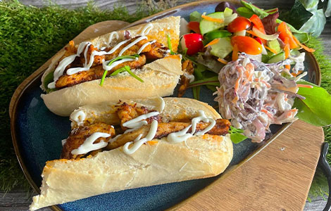 Cajun Chicken Baguette